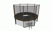 Батут UNIX line 8 ft Black&Brown (outside) Батут UNIX line 8 ft Black&Brown (outside)