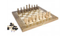 Шахматы + Шашки + Нарды 3 в 1 "Сенатор 3", 40 см, ясень, Partida Шахматы + Шашки + Нарды 3 в 1 "Сенатор 3", 40 см, ясень, Partida