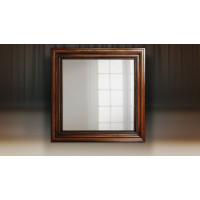 !Зеркало Фоджи 1546х1546 (Роберто,Глянцевый лак,Фреска Голд)