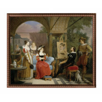 !Рама под картину Барон-люкс ясень (№ 3)